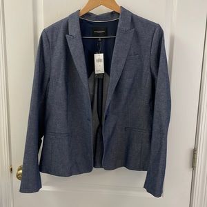 Banana Republic blue blazer. Perfect for fall.